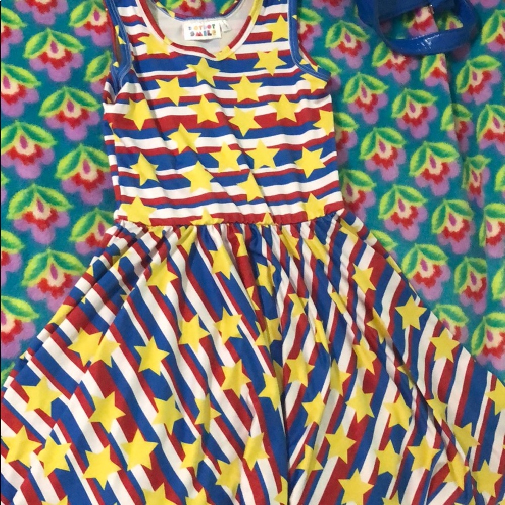 Dot dot Smile Wonder Woman dress